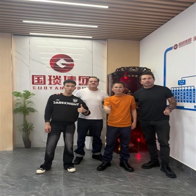 Les clients sont venus nous rendre visite